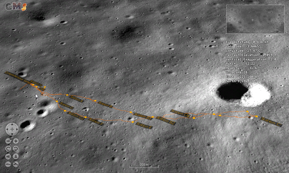 Apollo 14 Waypoints